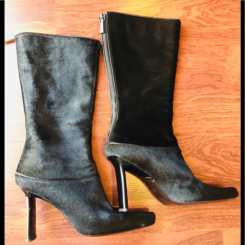 Authentic LERRE Pony Hair Booties - Picture 2 of 8